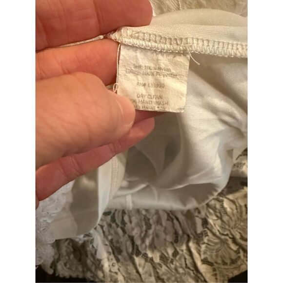 Show Me Your Mumu Womens White Lace Kylie Mini Dress Size Medium - Picture 5 of 6